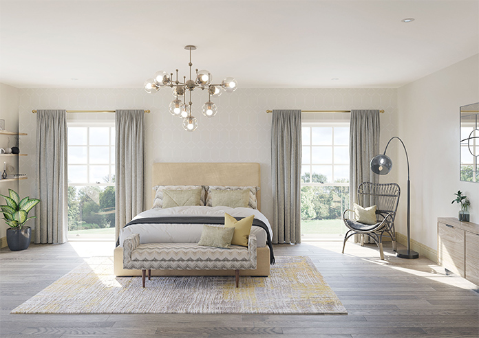 Oleander, Silver - Made to Measure Curtains - Image 13